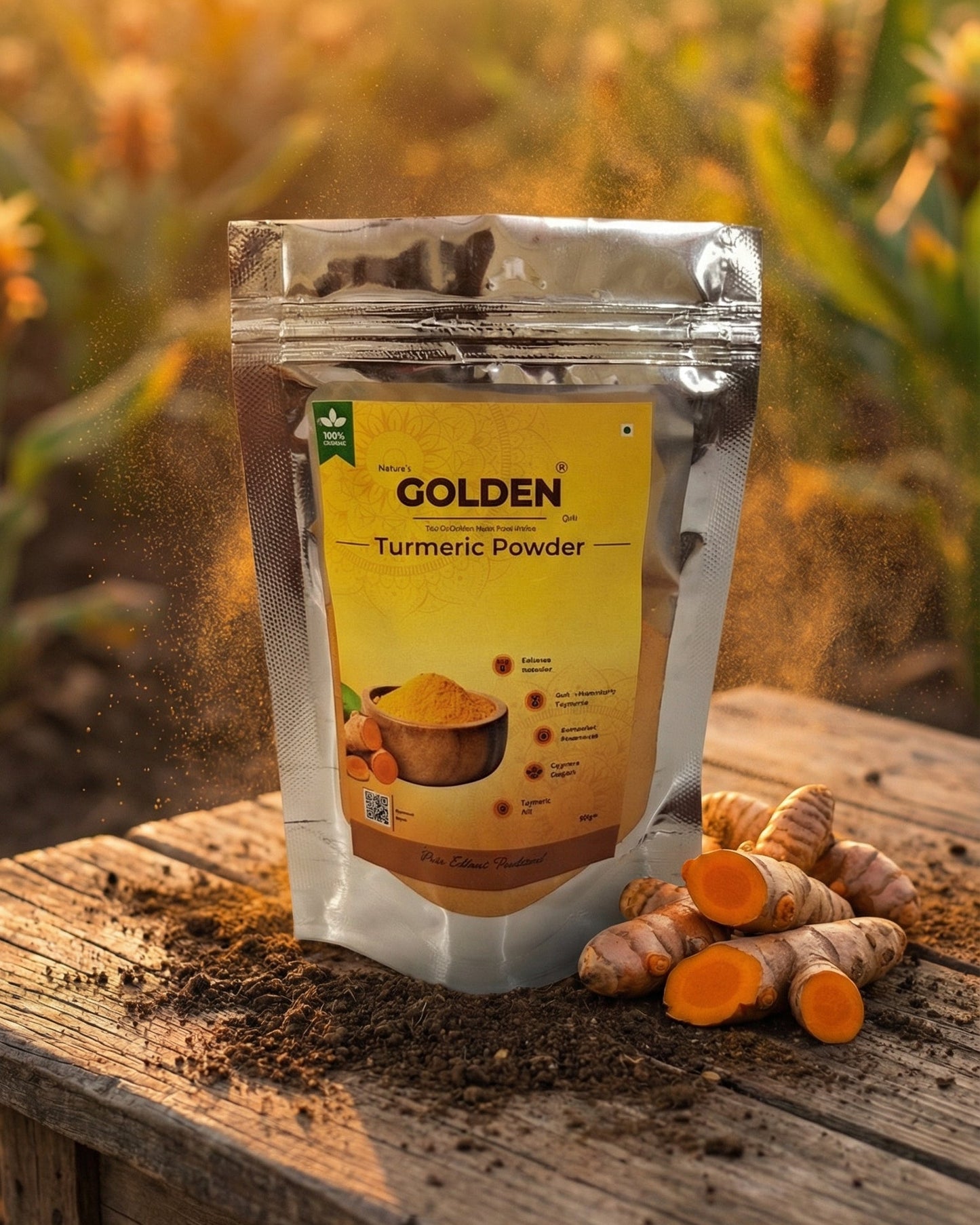 Nature's Golden Gift | Pure Turmeric | 200gm
