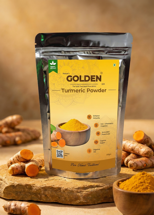 Nature's Golden Gift | Pure Turmeric | 50gm
