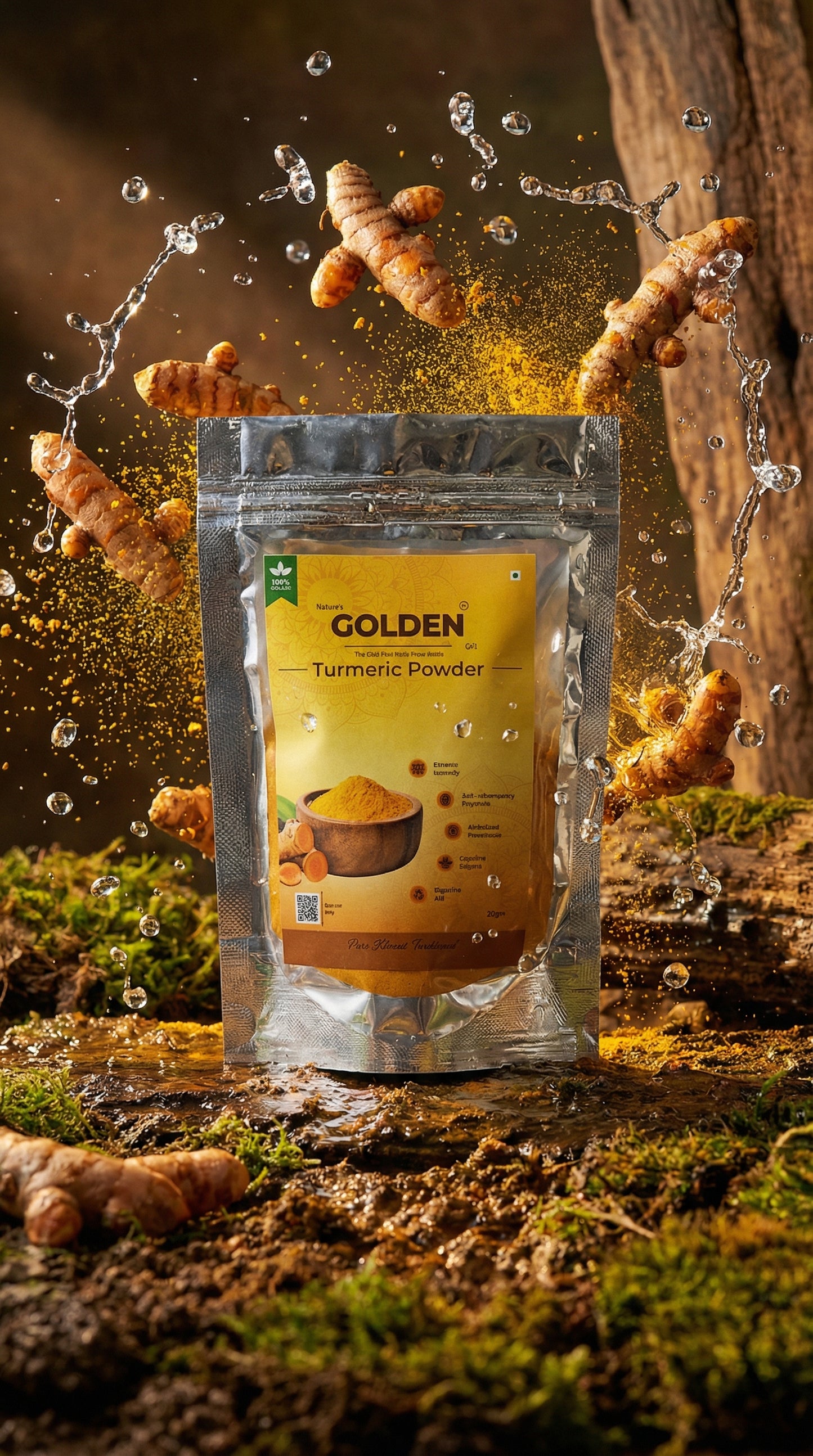Nature's Golden Gift | Pure Turmeric | 200gm